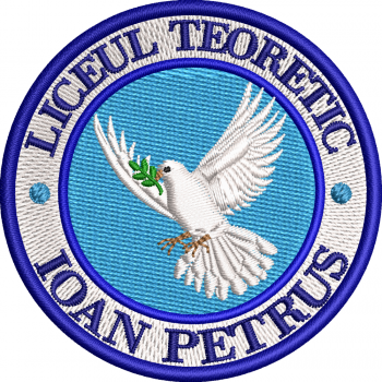 EMBLEMA SCOLARA Liceul Teoretic "Ioan Petruş" Otopeni - VARIANA NOUA